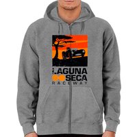 Laguna Raceway Racing Zip Hoodies for Unisex