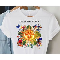 T-shirt pour hommes Tears For Fears en noir — T-shirts pour hommes