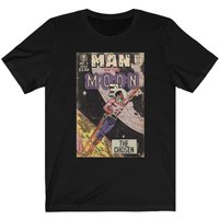 Man On The Moon 3 - Hip Hop Comics T-Shirt for Men