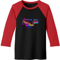 T-Shirts de Baseball Ruf pour Hommes Noir/Rouge — T-shirts pour hommes