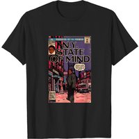 Nas - T-Shirt Noir NY State Of Mind pour Hommes
