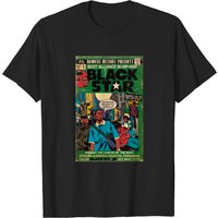 T-shirt Comic Hip Hop Black Star pour hommes — T-shirts pour hommes