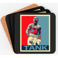 Gervonta Davis Classic Coasters with Cork Bottom — Coasters & Placemats