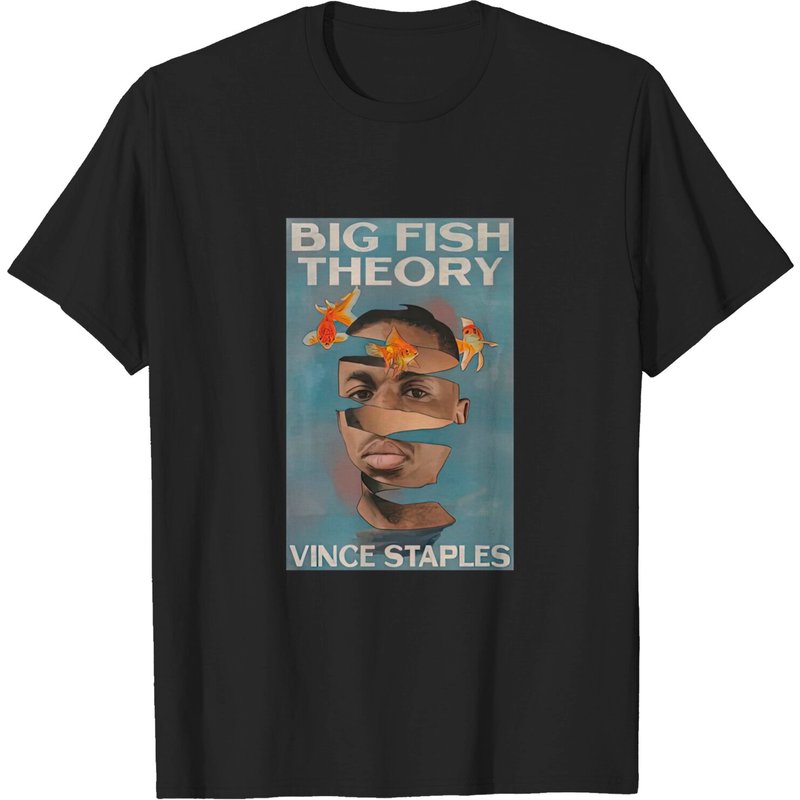 Vince Staples - T-Shirt Fan Art Big Fish Theory pour Hommes — T-shirts pour hommes