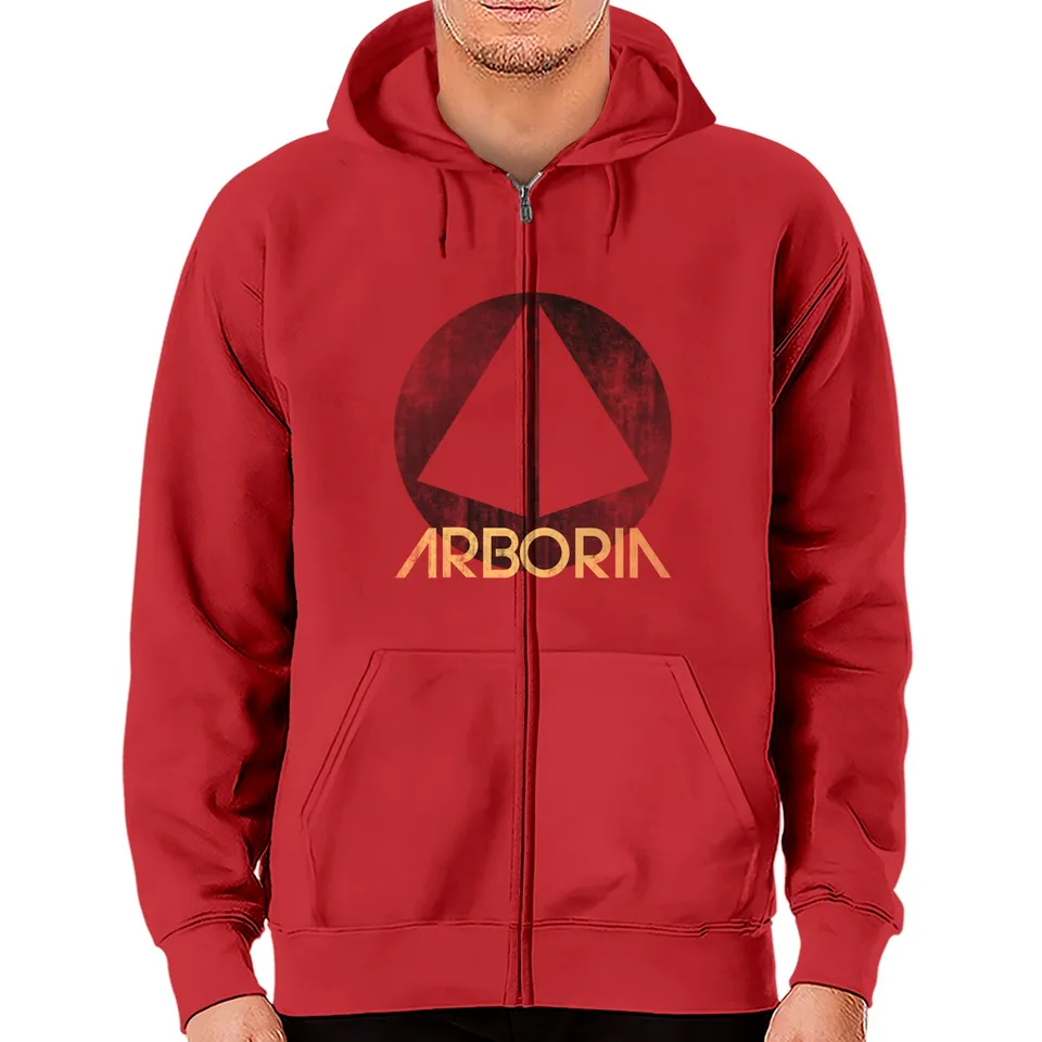 Arboria Institute Beyond The Black Rainbow Zip Hoodies — Mens Hoodies