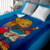 Couverture pour bébé Rainbow Brite Distressed — Couvertures pour bébé