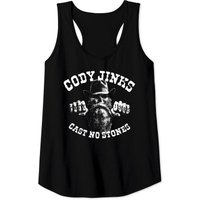 Cody Jinks Cast No Stones Tank Top for Men - Black