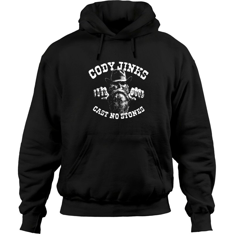 Cody Jinks Cast No Stones Hoodies Unisex — Sweats à capuche pour hommes