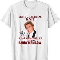 T-shirt pour hommes Barry Manilow en couleur royale — T-shirts pour hommes