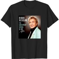 T-shirt pour hommes Barry Manilow en noir — T-shirts pour hommes
