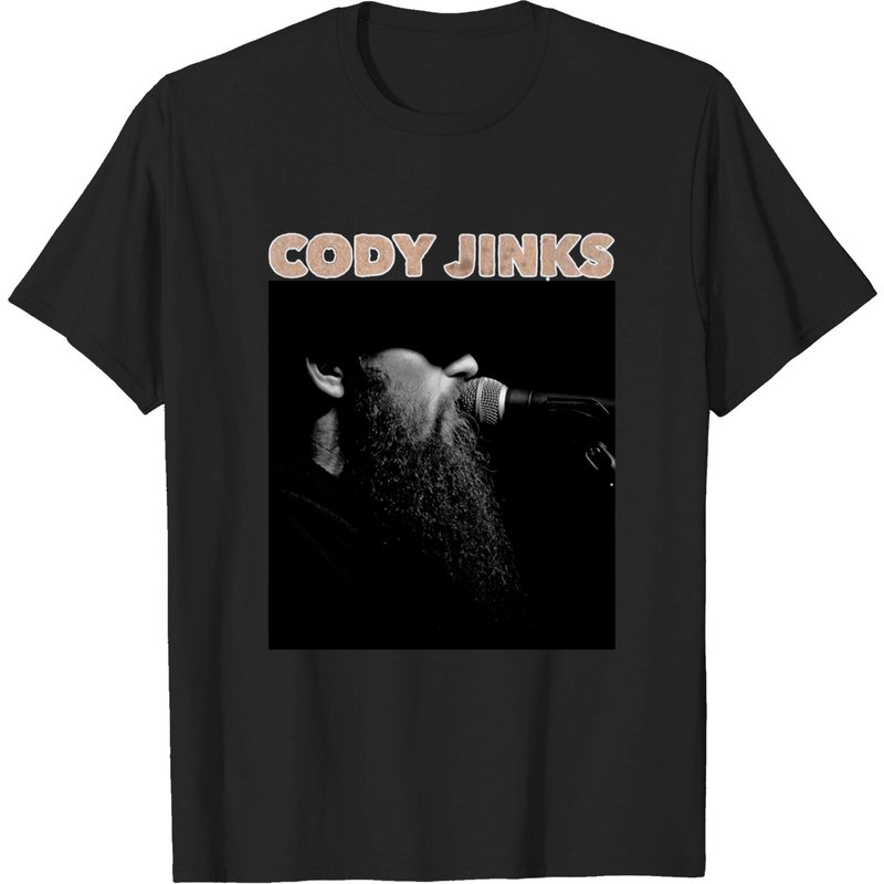 T-shirt pour hommes Cody Jinks en noir