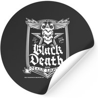 Black Death Malt Liquor - Wkrp In Cincinnati Stickers — Stickers & Decals