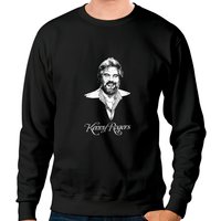 Kenny Rogers Sweatshirt Unisexe en Mélange Épais — Sweats à capuche pour hommes