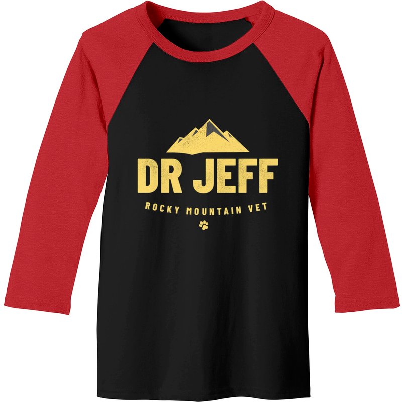 T-Shirts de Baseball pour Hommes Dr Jeff Rocky Mountain Vet — T-shirts pour hommes