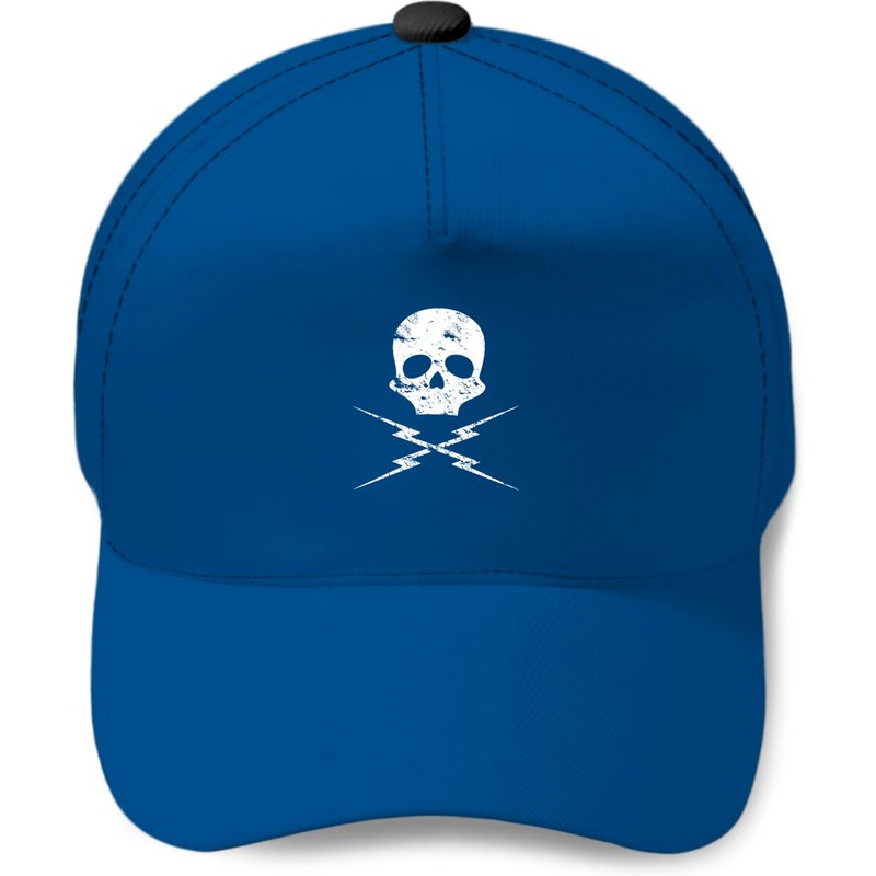 Casquettes Death Proof en bleu royal
