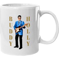 Mug en céramique Buddy Holly - Personnalisable et lavable au lave-vaisselle — Tasses et gobelets