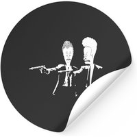 Beavis And Butthead Pulp Fiction Stickers — Stickers & Decals