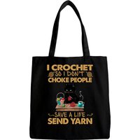 Black Cat I Crochet Tote Bag