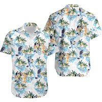Chemise Hawaïenne Blueydad pour les Amateurs de Vie de Papa — Chemises décontractées pour hommes
