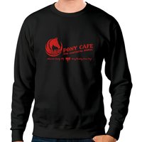 Sweatshirt unisexe noir Red Pony Cafe Longmire