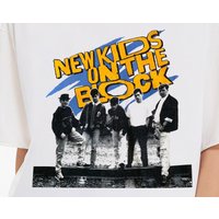 T-shirt Nkotb Vintage - Design de la Tournée 1989 — T-shirts pour hommes