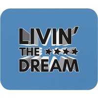 Livin' The Dream Mouse Pads for Carolina Blue — Mouse Pads & Desk Mats