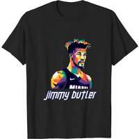T-shirt classique Jimmy Butler pour hommes - Noir