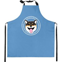 Shiba Inu Black And Tan Logo Kitchen Aprons — Kitchen Aprons
