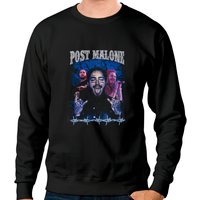 Sweatshirts Unisex Noirs Post Malone — Sweats à capuche pour hommes