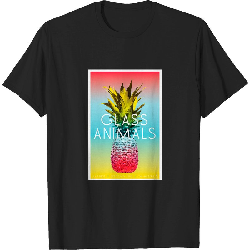T-shirt pour hommes Glass Animals en noir — T-shirts pour hommes