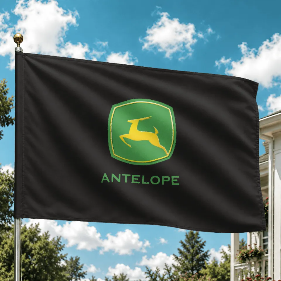 Antelope - Phish Drapeaux de Maison - Impression Recto-Verso — Drapeaux décoratifs