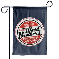 Drapeau de jardin Wood Brothers Racing 1