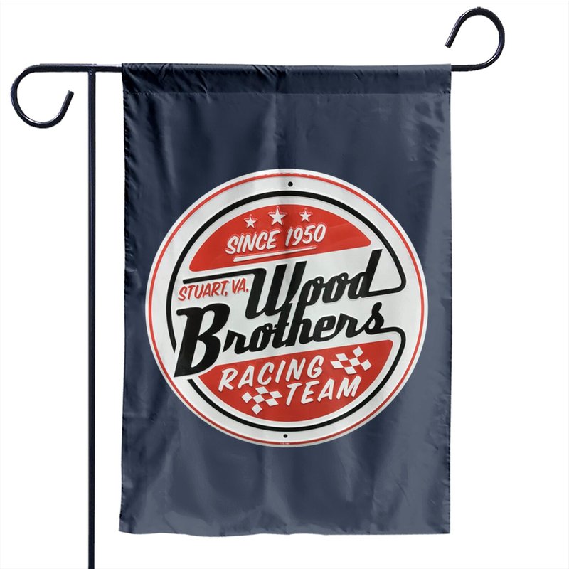 Drapeau de jardin Wood Brothers Racing 1 — Drapeaux décoratifs