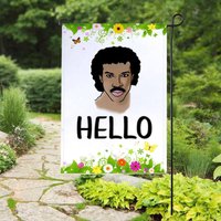 Drapeau de jardin Hello Spring Edition Lionel Richie Adele