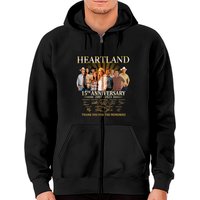 Hoodie zippé unisexe Heartland Movies 15e anniversaire — Sweats à capuche pour hommes