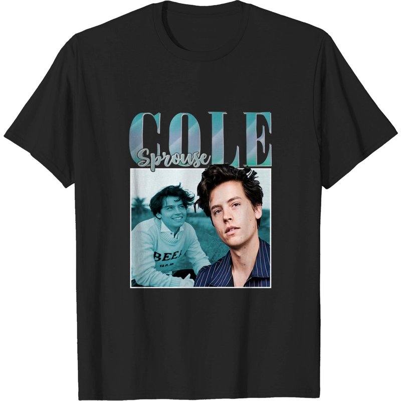 Cole Sprouse Cool Fan Art T-Shirt for Men — Mens T Shirts