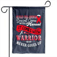 Drapeaux de Jardin Sickle Cell Anemia Doesn't Come With A Manual — Drapeaux décoratifs