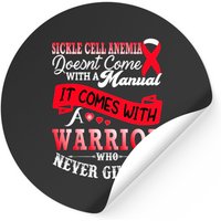 Sickle Cell Anemia Doesn't Come With A Manual It Co Stickers — Stickers & Decals