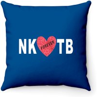 NKOTB Throw Pillows for Cover Only in Royal Blue — Decorative Cushions