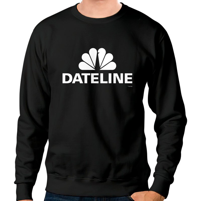 Sweatshirt Unisexe Dateline Logo à Col Ras du Cou — Sweats à capuche pour hommes