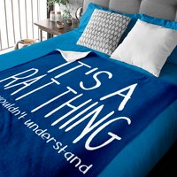 Couverture pour bébé It's A Rat Thing You Wouldn't Understand