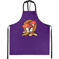 Vintage Merry Mushroom Essential Aprons for Home and Business — Kitchen Aprons