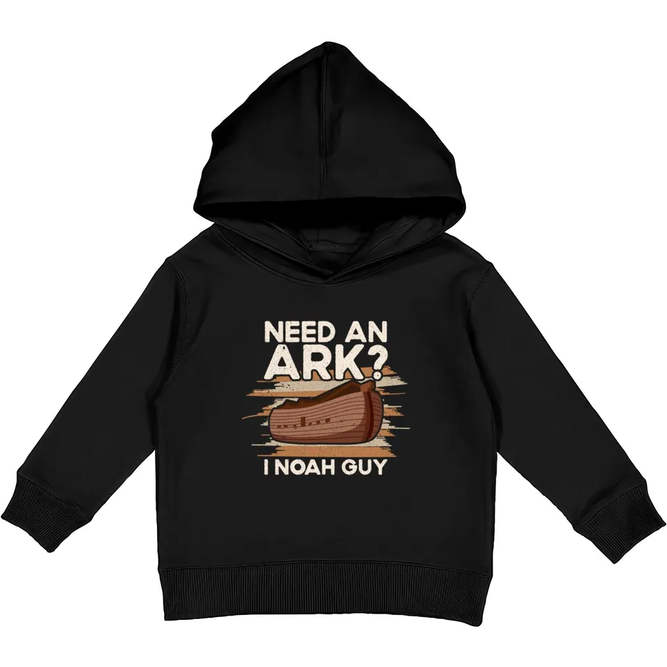 Ark Noah Need An Ark I Noah Guy Christian Bible Hoodie Enfant — Sweats à capuche pour hommes