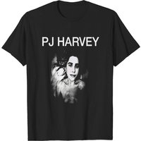 T-shirt pour hommes Pj Harvey en noir
