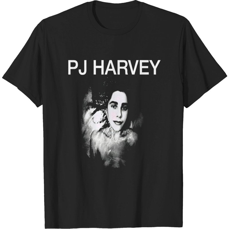 T-shirt pour hommes Pj Harvey en noir — T-shirts pour hommes