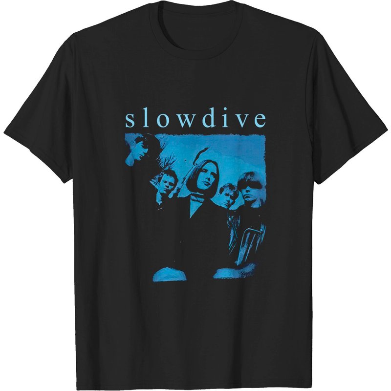 Slowdive Souvlaki Tee for Men in Black — Mens T Shirts