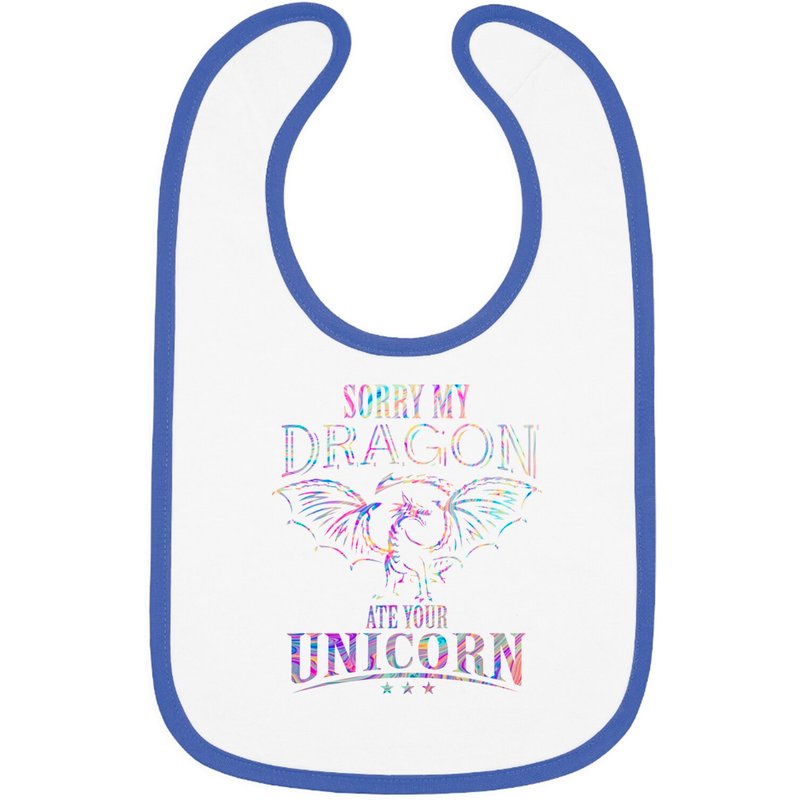 Bavoirs Sorry My Dragon Ate Your Unicorn — Bavoirs