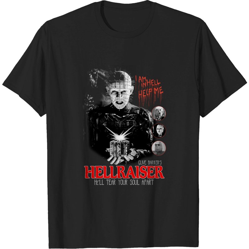 T-shirt Hellraiser pour hommes - Noir — T-shirts pour hommes