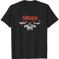 T-Shirt Classique Samhain pour Hommes en Noir