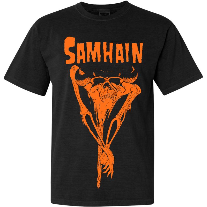 T-shirt Samhain Scarecrow pour hommes en noir — T-shirts pour hommes